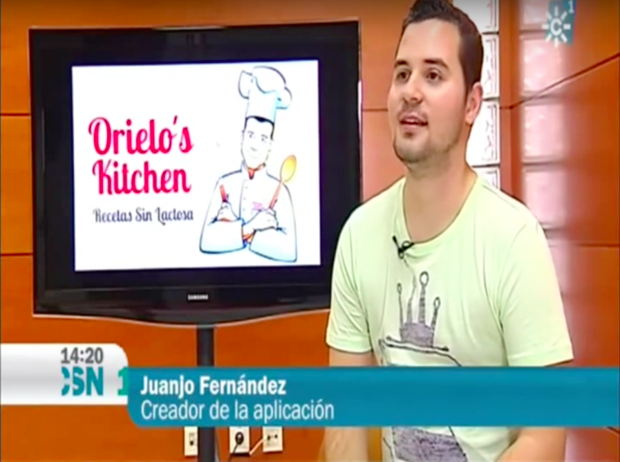 Chef Orielo en Canal Sur noticias
