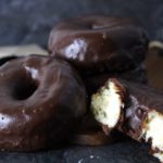 Donuts de chocolate caseros sin lactosa