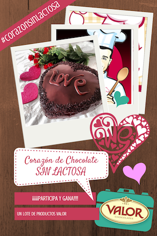 Concurso Corazón de chocolate VALOR sin lactosa