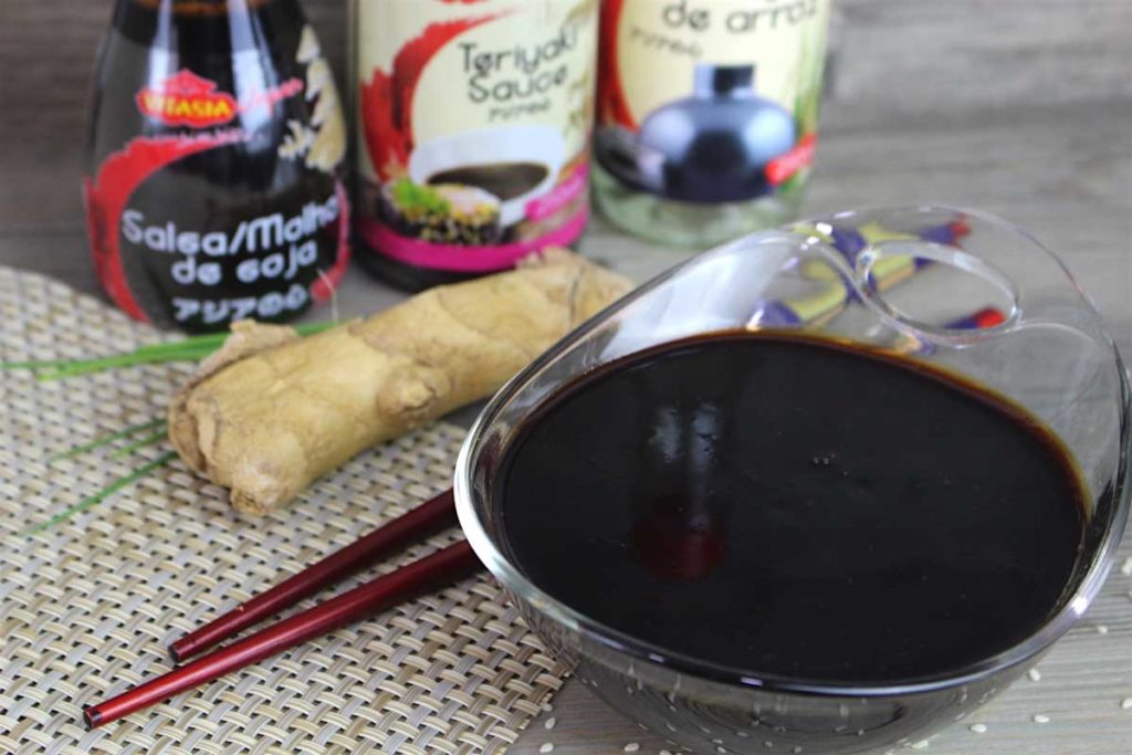 Salsa teriyaki casera Recetas sin lactosa Orielo's Kitchen