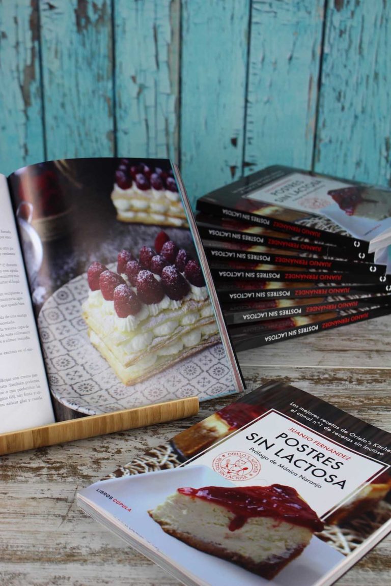 Mi libro de Postres sin lactosa de Orielo's Kitchen | Historia y firma ...
