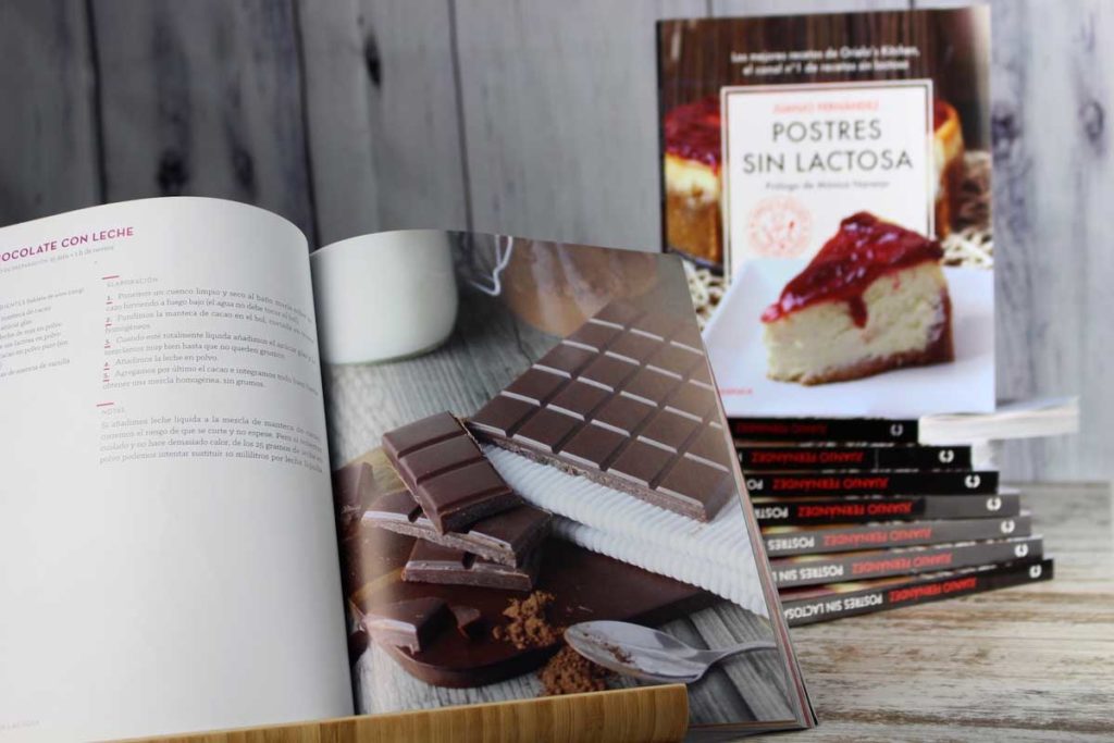 Mi libro de Postres sin lactosa de Orielo's Kitchen | Historia y firma ...