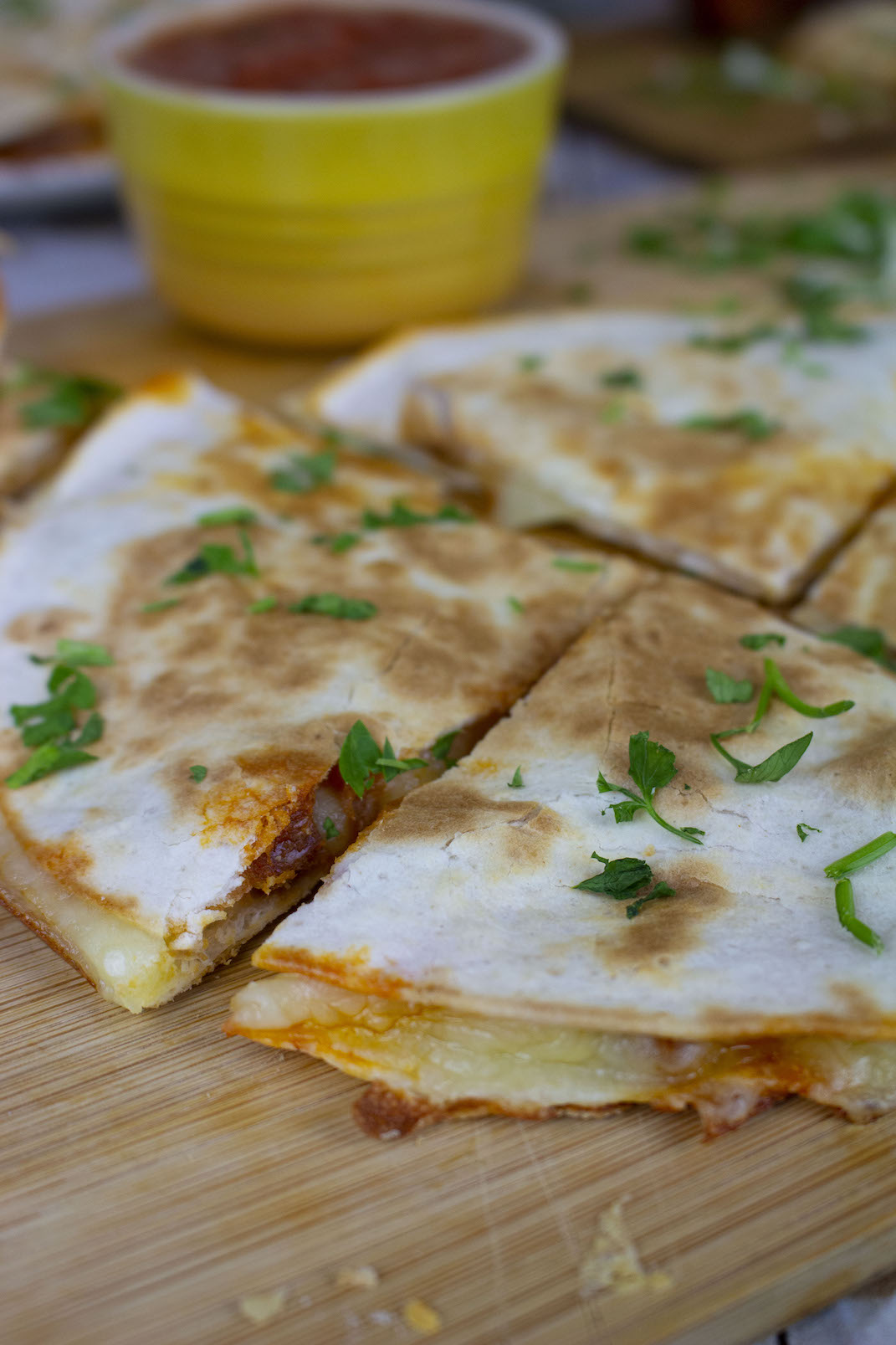 Quesadillas de chorizo y queso sin lactosa Recetas sin lactosa