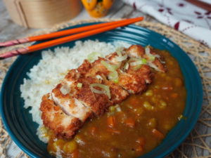 Pollo al curry japonés o katso curry